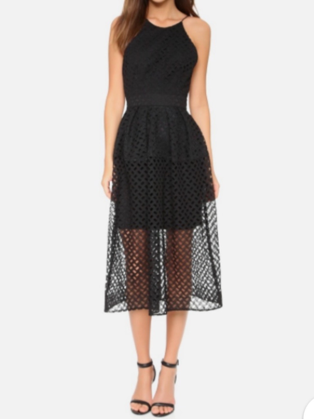 NICHOLAS Lattice Ball Dress Size 4